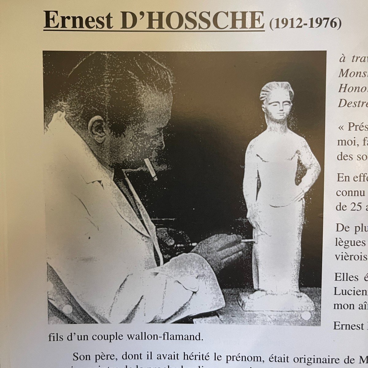 Ernest d'Hossche For Boch Frères Kéramis Bfk Studio d'Art, Earthenware Art Déco Vase D3034-photo-8